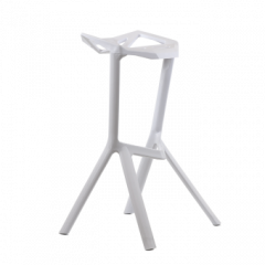 Барный стул Barneo N-228 One белый (95194) в Белоярском - beloyarskiy.mebel24.online | фото