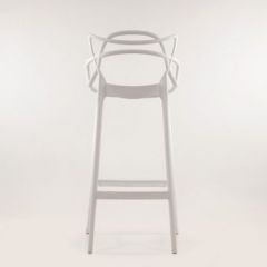 Барный стул Barneo N-235 Masters, белый, design Phillip Stark в Белоярском - beloyarskiy.mebel24.online | фото 4
