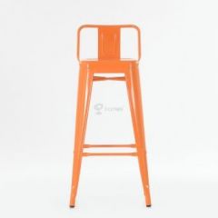 Барный стул Barneo N-242 Tolix Style 2003 Оранжевый в Белоярском - beloyarskiy.mebel24.online | фото 2