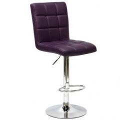 Барный стул Barneo N-48 Kruger фиолетовый в Белоярском - beloyarskiy.mebel24.online | фото