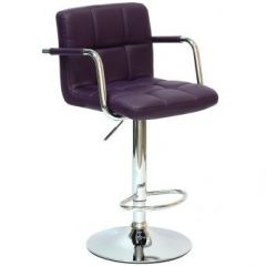 Барный стул Barneo N-69 Kruger Arm Фиолетовый в Белоярском - beloyarskiy.mebel24.online | фото