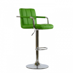 Барный стул Barneo N-69 Kruger Arm Зеленый в Белоярском - beloyarskiy.mebel24.online | фото 1
