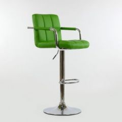 Барный стул Barneo N-69 Kruger Arm Зеленый в Белоярском - beloyarskiy.mebel24.online | фото 2