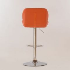 Барный стул Barneo N-85 Diamond оранжевый в Белоярском - beloyarskiy.mebel24.online | фото 3