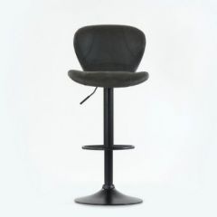 Барный стул Barneo N-86 Time / Black / VPU Dark Gray Vintage серый винтаж 970-11 в Белоярском - beloyarskiy.mebel24.online | фото 3