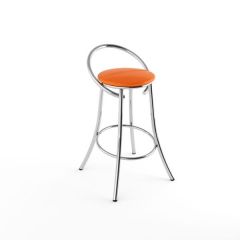 Барный стул Фуриант оранжевый-843 в Белоярском - beloyarskiy.mebel24.online | фото