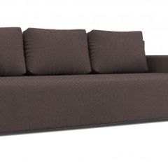 Диван Алиса 4 Bahama PLUM  - Teos Dark Brown в Белоярском - beloyarskiy.mebel24.online | фото