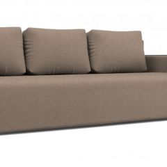 Диван Алиса 4 Vital SAND - Teos Dark Brown в Белоярском - beloyarskiy.mebel24.online | фото