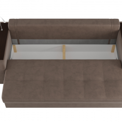 Диван-кровать "SMART" 4 Б4-3т-Б3 СК (Kongo brown) в Белоярском - beloyarskiy.mebel24.online | фото 4