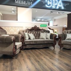 Комплект мягкой мебели Афина (караваджо глянец) в Белоярском - beloyarskiy.mebel24.online | фото