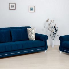 Комплект Роуз ТД 410 диван-кровать + кресло + комплект подушек в Белоярском - beloyarskiy.mebel24.online | фото