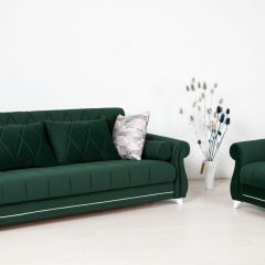 Комплект Роуз ТД 411 диван-кровать + кресло + комплект подушек в Белоярском - beloyarskiy.mebel24.online | фото 1