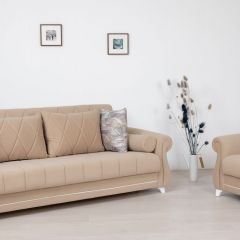 Комплект Роуз ТД 412 диван-кровать + кресло + комплект подушек в Белоярском - beloyarskiy.mebel24.online | фото