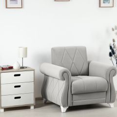 Комплект Роуз ТД 414 диван-кровать + кресло + комплект подушек в Белоярском - beloyarskiy.mebel24.online | фото 2