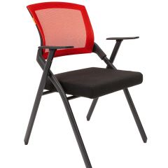 Кресло для посетителей CHAIRMAN NEXX (ткань стандарт черный/сетка DW-69) в Белоярском - beloyarskiy.mebel24.online | фото 1