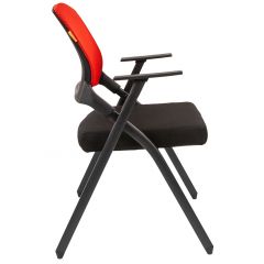 Кресло для посетителей CHAIRMAN NEXX (ткань стандарт черный/сетка DW-69) в Белоярском - beloyarskiy.mebel24.online | фото 3