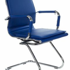 Кресло для посетителя Бюрократ CH-993-Low-V/blue синий в Белоярском - beloyarskiy.mebel24.online | фото