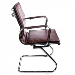 Кресло для посетителя Бюрократ CH-993-Low-V/Brown коричневый в Белоярском - beloyarskiy.mebel24.online | фото 2
