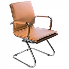Кресло для посетителя Бюрократ CH-993-Low-V/Camel светло-коричневый в Белоярском - beloyarskiy.mebel24.online | фото 1
