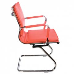 Кресло для посетителя Бюрократ CH-993-Low-V/Red красный в Белоярском - beloyarskiy.mebel24.online | фото 2