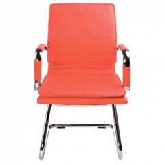 Кресло для посетителя Бюрократ CH-993-Low-V/Red красный в Белоярском - beloyarskiy.mebel24.online | фото 4
