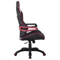 Кресло компьютерное BRABIX Nitro GM-001 (ткань/экокожа) черное, вставки красные (531816) в Белоярском - beloyarskiy.mebel24.online | фото 6