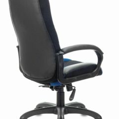 Кресло компьютерное BRABIX PREMIUM "Rapid GM-102" (экокожа/ткань, черное/синее) 532106 в Белоярском - beloyarskiy.mebel24.online | фото 4