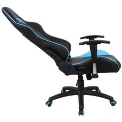 Кресло компьютерное BRABIX "GT Master GM-110" (черное/голубое) 531928 в Белоярском - beloyarskiy.mebel24.online | фото 5