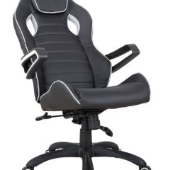 Кресло компьютерное BRABIX "Techno Pro GM-003" (черное/серое, вставки серые) 531814 в Белоярском - beloyarskiy.mebel24.online | фото 3