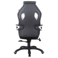 Кресло компьютерное BRABIX Techno Pro GM-003 (экокожа черное/серое, вставки серые) 531814 в Белоярском - beloyarskiy.mebel24.online | фото 8