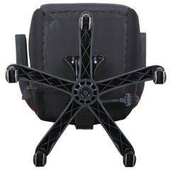 Кресло компьютерное BRABIX Techno Pro GM-003 (ткань черное/серое, вставки оранжевые) 531813 в Белоярском - beloyarskiy.mebel24.online | фото 9