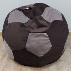 Кресло-мешок Мяч M (Vital Chocolate-Vital Java) в Белоярском - beloyarskiy.mebel24.online | фото