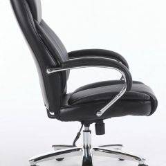 Кресло офисное BRABIX "Advance EX-575" (хром/экокожа/черное) 531825 в Белоярском - beloyarskiy.mebel24.online | фото 3