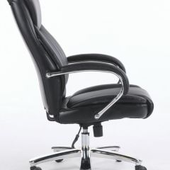 Кресло офисное BRABIX PREMIUM "Advance EX-575" (хром, экокожа, черное) 531825 в Белоярском - beloyarskiy.mebel24.online | фото 3