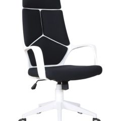 Кресло офисное BRABIX PREMIUM "Prime EX-515" (пластик белый, ткань, черное) 531812 в Белоярском - beloyarskiy.mebel24.online | фото
