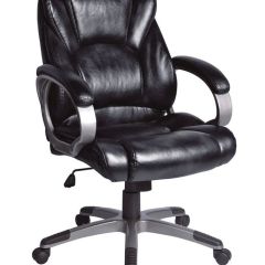 Кресло офисное BRABIX "Eldorado EX-504", экокожа, черное, 530874 в Белоярском - beloyarskiy.mebel24.online | фото 1