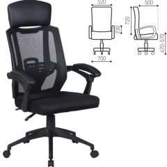 Кресло офисное BRABIX "Nexus ER-401" (черное) 531835 в Белоярском - beloyarskiy.mebel24.online | фото 2