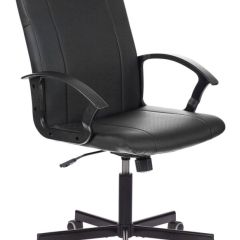 Кресло офисное BRABIX "Simple EX-521" (экокожа, черное) 532103 в Белоярском - beloyarskiy.mebel24.online | фото