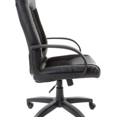 Кресло офисное BRABIX "Strike EX-525" (экокожа черная, ткань черная) 531381 в Белоярском - beloyarskiy.mebel24.online | фото 3