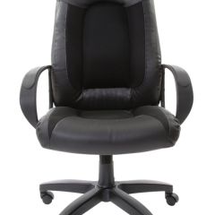 Кресло офисное BRABIX "Strike EX-525" (экокожа черная, ткань черная) 531381 в Белоярском - beloyarskiy.mebel24.online | фото 5