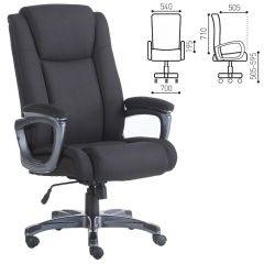 Кресло офисное BRABIX "Solid HD-005" (ткань/черное) 531822 в Белоярском - beloyarskiy.mebel24.online | фото