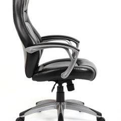 Кресло офисное BRABIX "Turbo EX-569" (экокожа, спортивный дизайн, черное) 531014 в Белоярском - beloyarskiy.mebel24.online | фото 3