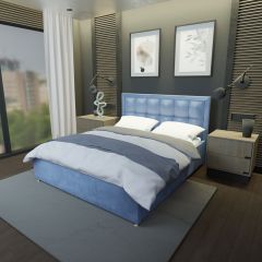 Кровать Адриана Решетка+ПМ+Дно (1400) в Белоярском - beloyarskiy.mebel24.online | фото