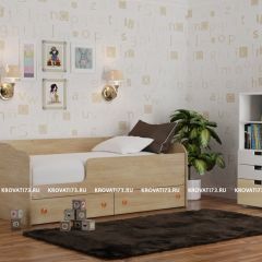 Кровать детская Панда + борт + 2 ящика (1400) в Белоярском - beloyarskiy.mebel24.online | фото