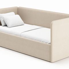 Кровать-диван Leonardo 160*70 (Бежевый) + боковина в Белоярском - beloyarskiy.mebel24.online | фото 1