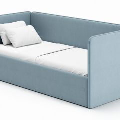 Кровать-диван Leonardo 160*70 (Голубой) + боковина в Белоярском - beloyarskiy.mebel24.online | фото