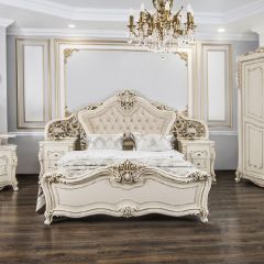 Кровать 1800 Джоконда (крем) в Белоярском - beloyarskiy.mebel24.online | фото 6