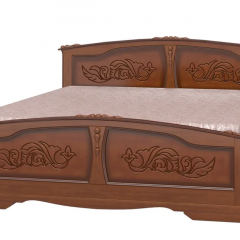 ЕЛЕНА Кровать из массива 1800 (Орех) в Белоярском - beloyarskiy.mebel24.online | фото