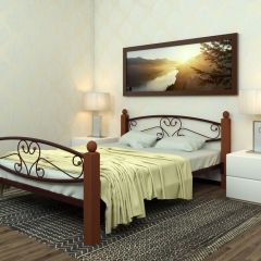 Кровать Каролина Lux plus 1900 (МилСон) в Белоярском - beloyarskiy.mebel24.online | фото 1