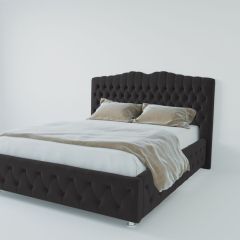 Кровать Нягань с ПМ 900 (экокожа кольт ч) в Белоярском - beloyarskiy.mebel24.online | фото